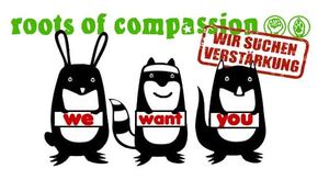 Logo roots of compassion